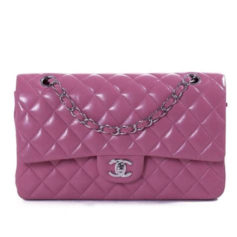 fuchsia chanel bag|Timeless/classique leather handbag Chanel Pink in Leather.